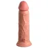 King Cock Elite 8 - realistinendildo imukupilla 20cm - luonnollinen