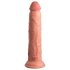 King Cock Elite 9 - realistinen dildolla imukuppi (23cm) - luonnollinen