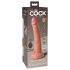King Cock Elite 7 - Imukuppi, Radiovibraattori 18 cm - Luonnollinen