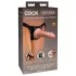 King Cock Elite Beginner's - strap-on dildo - aloittelija - silikoni - beige