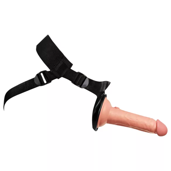 King Cock Elite Beginner's - strap-on dildo - aloittelija - silikoni - beige