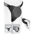 Body Dock G-piste Pro - langaton strap-on (musta)
