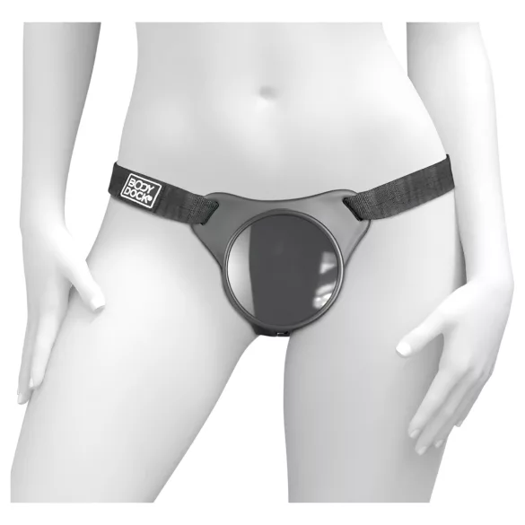 Body Dock OG - kiinnitettävät alushihnat imukupille (musta)