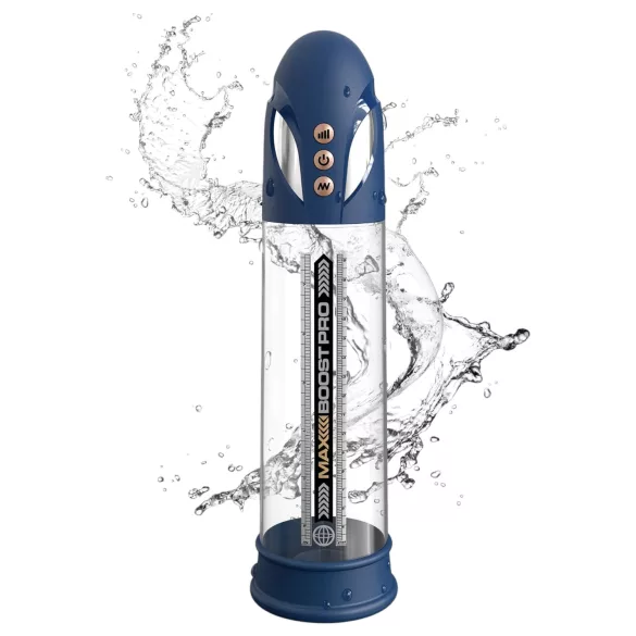 Pipedream - Pump Worx - automaattinen penispumppu (sininen)