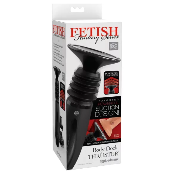 Fetish Fantasy - dildoteline lökövarrella - musta