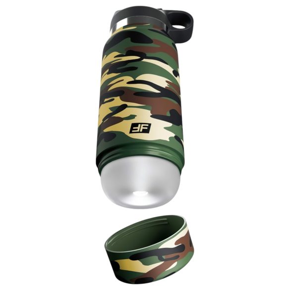 Fap Flask - Villen haltija (vihreä-musta)
