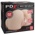 PDX Elite - imu- ja värinätoiminto 2in1 masturbaattori (luonnollinen)