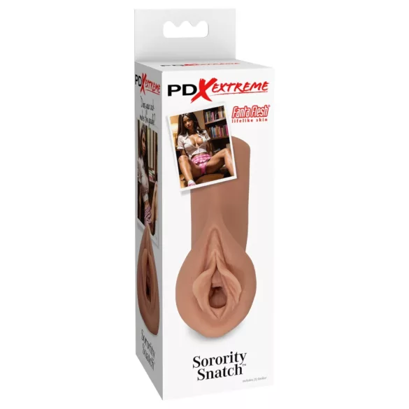 Pipedream Sorority Snatch - vagina mastubaattori - luonnollinen väri