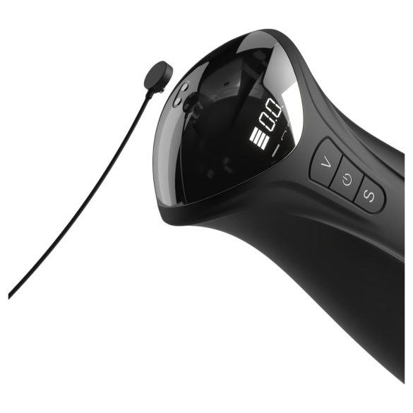 PDX Elite - imu- ja vibraatiomasturbattori - musta