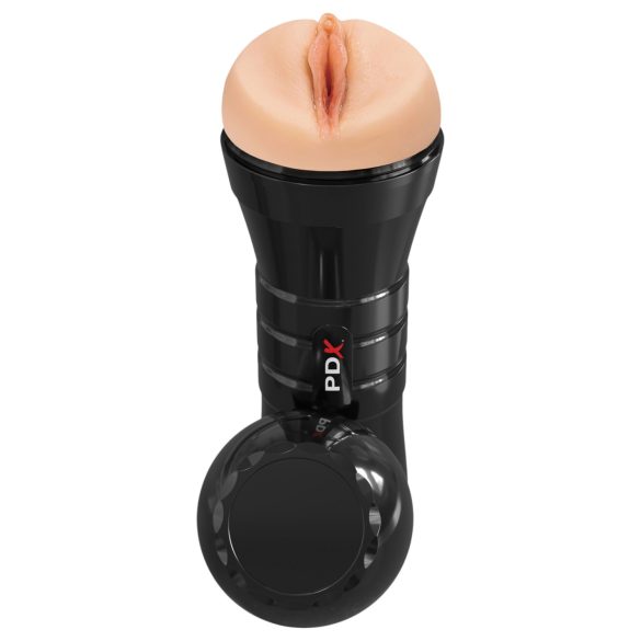 PDX Extreme Wet Pussy – Aidontuntuinen XXL-tekovagina (musta)