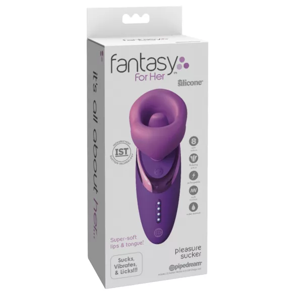 Fantasy For Her - suihinvibraattori ja imutoiminto - lila