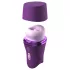 Fantasy For Her Lush Kiss Plush - imevä ja nuoleva klitoriskiihotin (violetti)