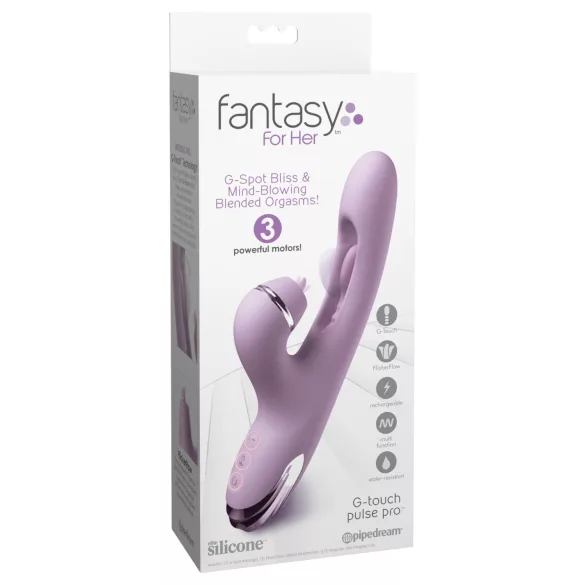 Fantasy For Her G-Touch Pulse Pro - klitoriskiihotin varrella (violetti)