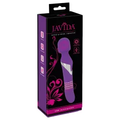   Javida - wand-vibraattori ja helmi - 2in1 hierontalaite - violetti