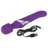 Javida Wand & Pearl - 2in1 hierontavibraattori (violetti)