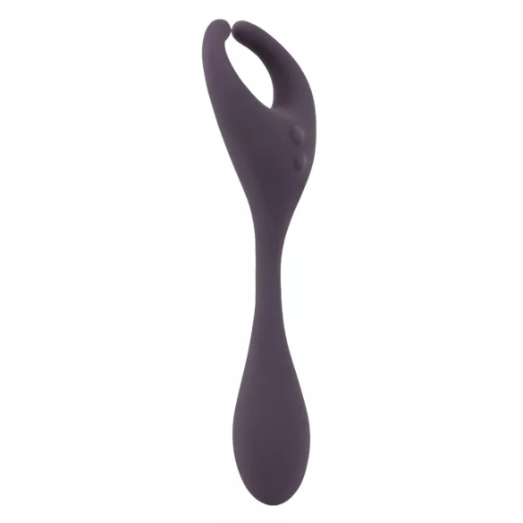 Couples Choice - parivibraattori kaukosäätimellä - ladattava, 2 moottoria, lila