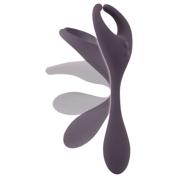 Couples Choice - parivibraattori kaukosäätimellä - ladattava, 2 moottoria, lila