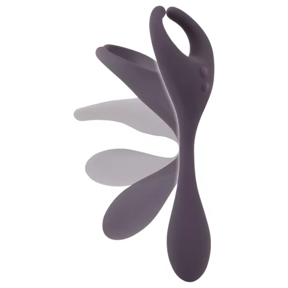 Couples Choice - parivibraattori kaukosäätimellä - ladattava, 2 moottoria, lila