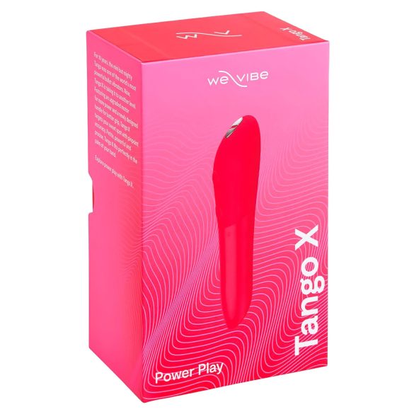 We-Vibe Tango X - ladattava, vedenkestävä sauva (koralli)