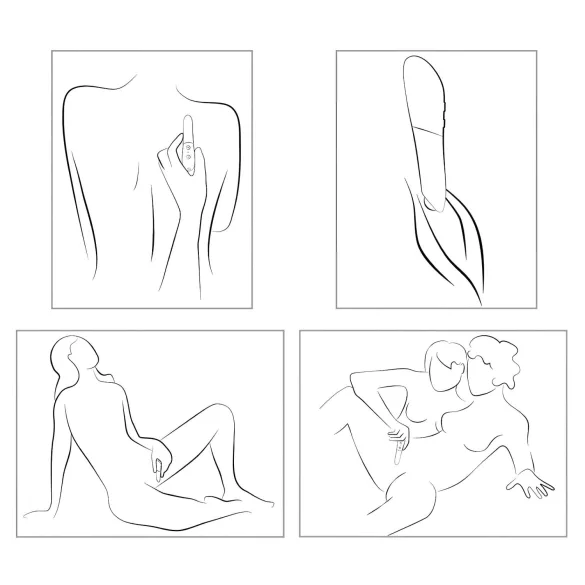 We-Vibe Tango X - ladattava vedenkestävä klitoriskiihotin - koralli