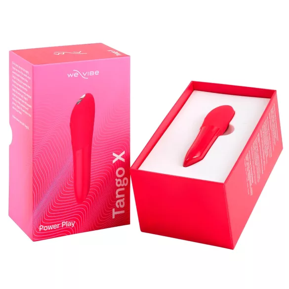 We-Vibe Tango X - ladattava vedenkestävä klitoriskiihotin - koralli