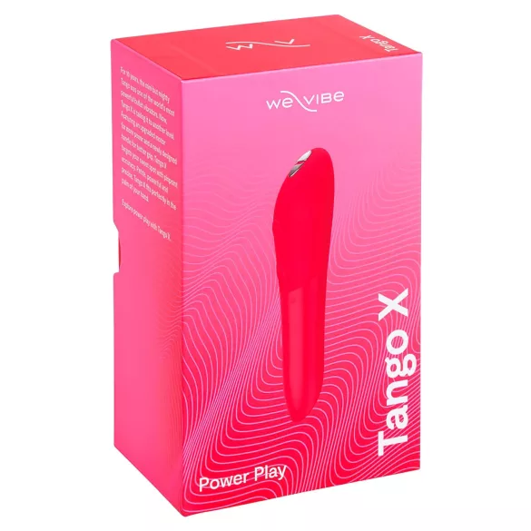 We-Vibe Tango X - ladattava vedenkestävä klitoriskiihotin - koralli