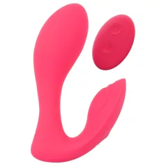   SMILE - kauko-ohjattava 2in1 vibraattori - ladattava - pinkki