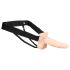 You2Toys Strap-on - Ontto kiinnitettävä vibraattori (luonnollinen)