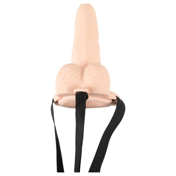 You2Toys - Strap-on ontto kiihotusvibraattori - luonnollinen
