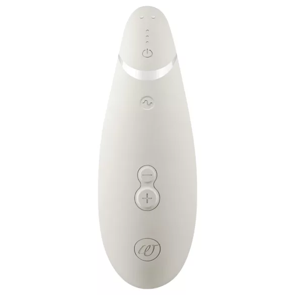 Womanizer Premium 2 - klitoriskiihotin ilmanpainetekniikalla - valkoinen