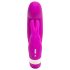 Happyrabbit Mini G - ladattava G-pistevibraattori klitoriskiihottimella (violetti)