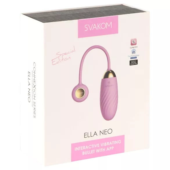 Svakom Ella Neo - älyvibraattorimuna - pinkki