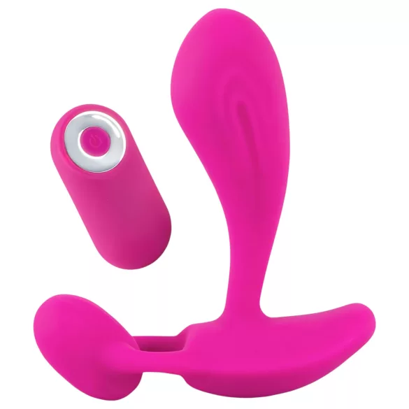 SMILE RC - G-pistevibraattori kaukosäätimellä - ladattava - pinkki