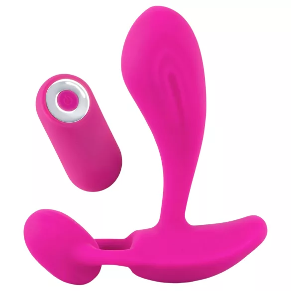 SMILE RC - G-pistevibraattori kaukosäätimellä - ladattava - pinkki