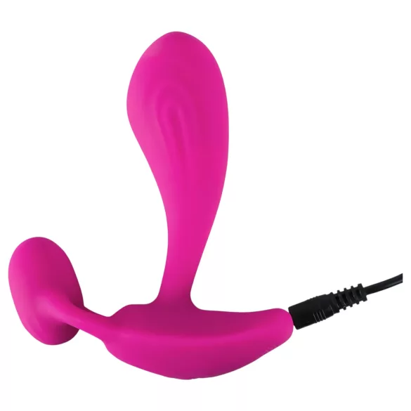 SMILE RC - G-pistevibraattori kaukosäätimellä - ladattava - pinkki