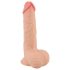 Nature Skin - dildo ihon tuntuinen - 19 cm - luonnollinen