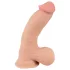 Nature Skin - dildo ihon tuntuinen - 20 cm - luonnollinen