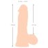 Nature Skin - Luonnollinen dildo, 20cm