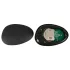 Rebel - ladattava penisrengas ja kivesten värinä - musta