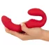 You2Toys - kauko-ohjattava strapless strapon-vibraattori - punainen