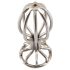 ANOS Metallinen anaalitappi 2,8 cm (hopea)