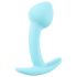 Cuties Mini Anustappi - silikoni - sininen (2,6 cm)