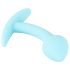Cuties Mini Anustappi - silikoni - sininen (2,6 cm)