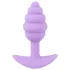 Cuties Mini anustappi - silikoninen anustappi (violetti, 2,8 cm)