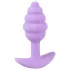 Cuties Mini anustappi - silikoninen anustappi (violetti, 2,8 cm)