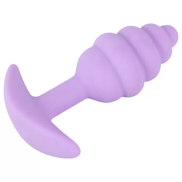 Cuties Mini anustappi - silikoninen anustappi (violetti, 2,8 cm)