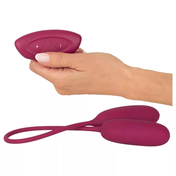 Smile Love Egg Duo - vibraatiomuna duo - anaalille ja vaginaan