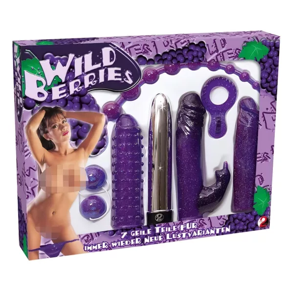 You2Toys - värisevä setti - 7 osaa - glitter