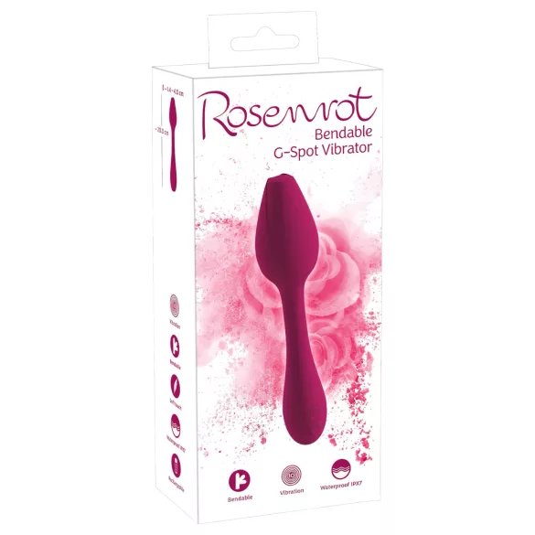 You2Toys Rosenrot - G-pistevibraattori taipuisa - punainen