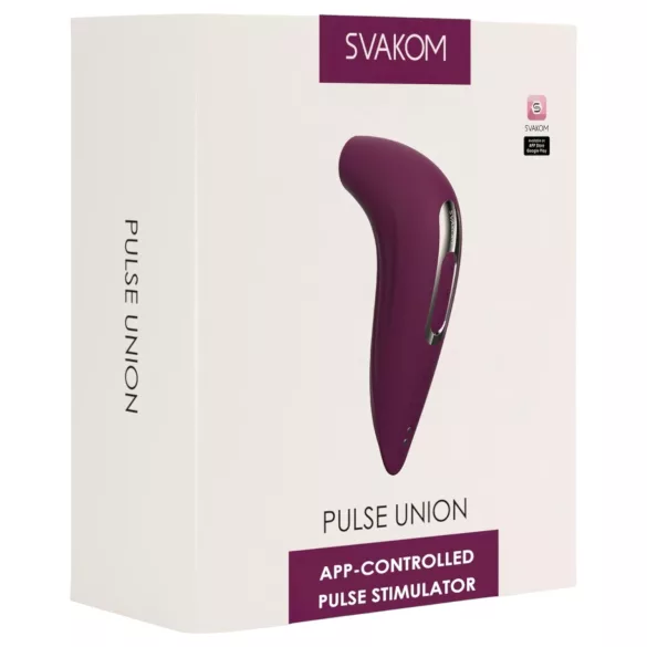 Svakom Pulse Union - älykäs klitoriskiihotin ilmapulssi - violetti